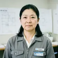 山本真理氏、水道局の技術者